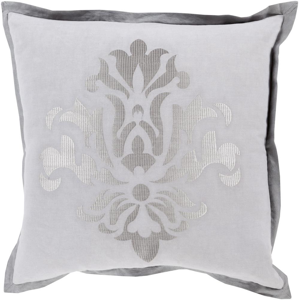 Surya Pillows CT0012222P 22" x 22" Decorative Pillow Corner